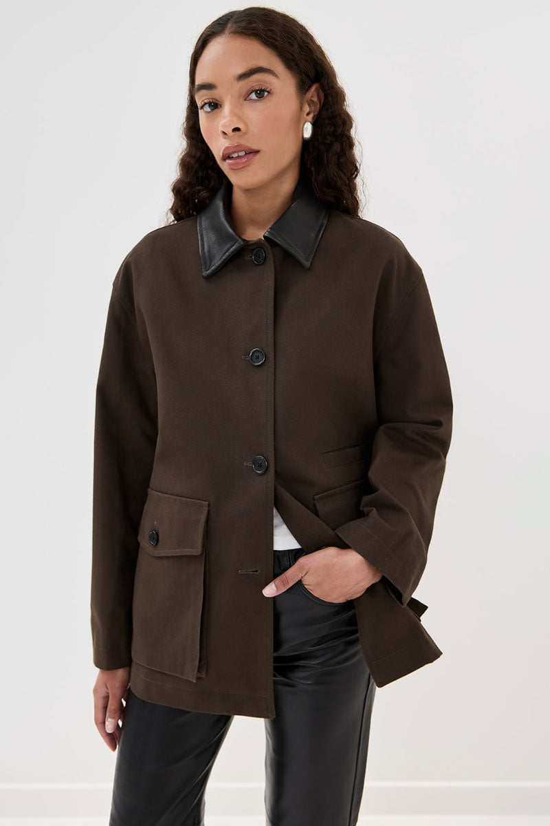 Temperance Parka - Brown