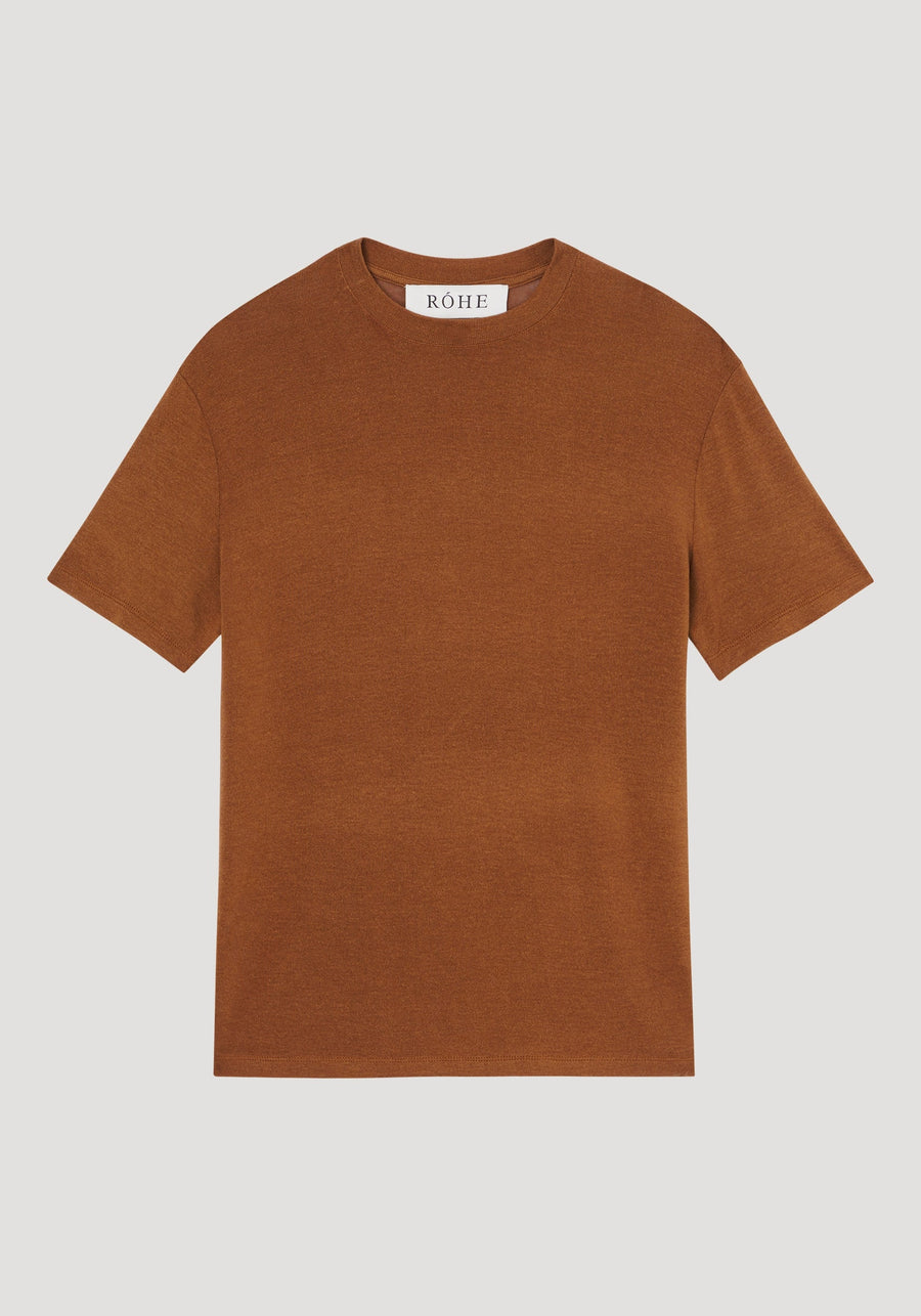 Fluid Jersey T-Shirt - Rust