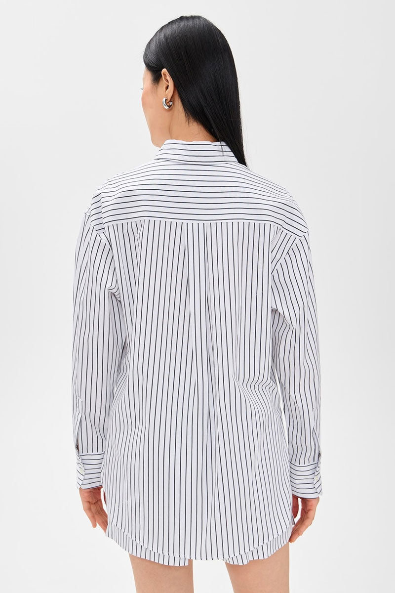 The Everything Shirt - Black Stripe