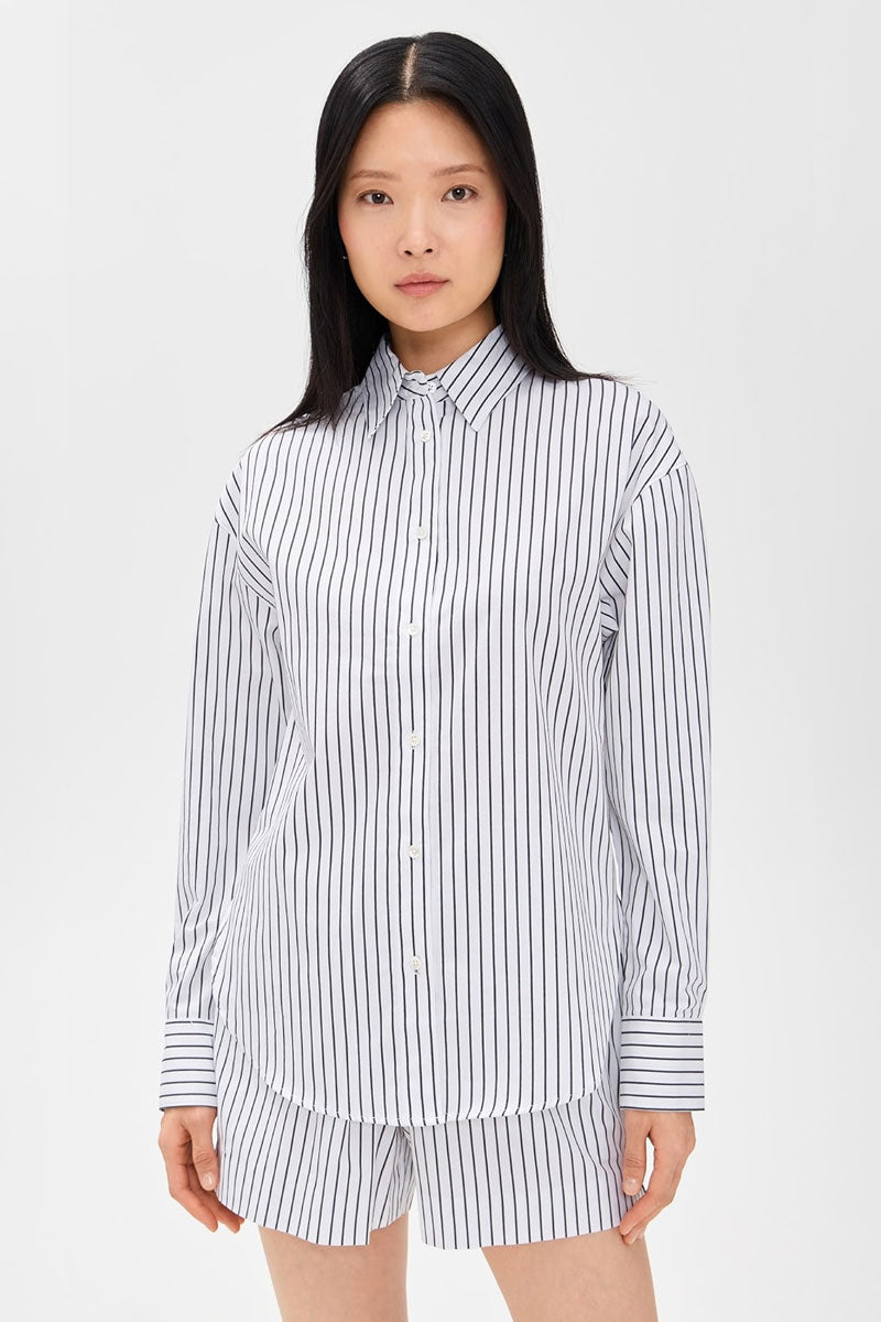 The Everything Shirt - Black Stripe