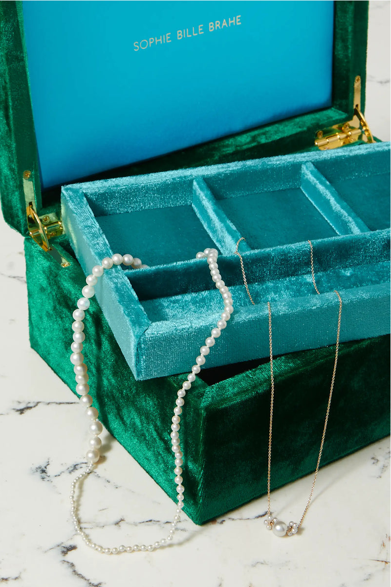 Trésor Grande Jewelry Box - Bay Green