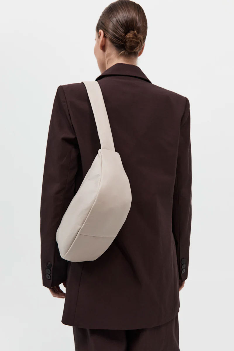 Soft Crescent Bag  - Creme