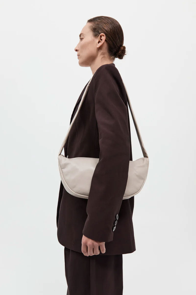Soft Crescent Bag  - Creme