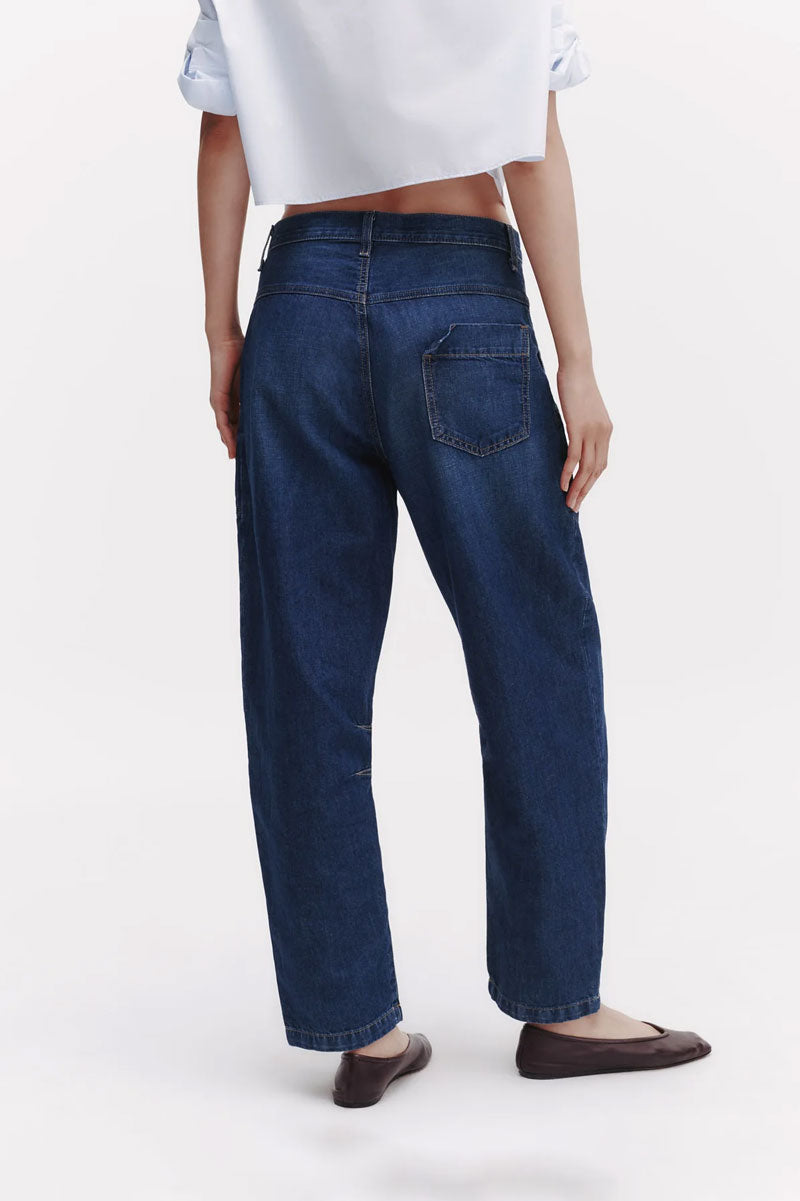 Jetties Beach Pant - Dark Wash