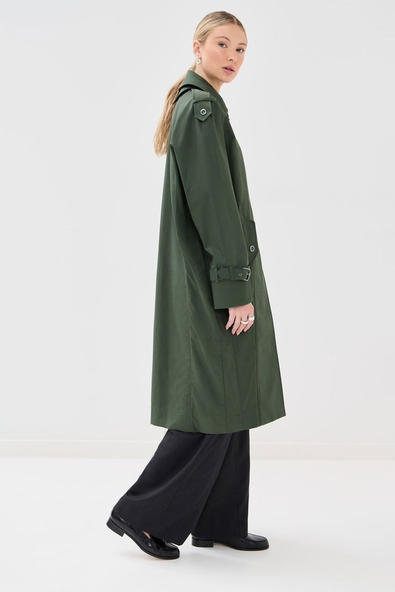 Long Bogie Coat - Beetle