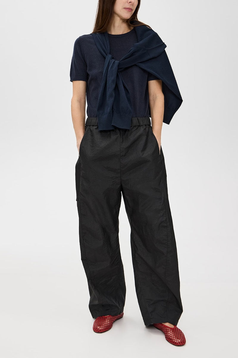 Crispy Nylon Winslow Pant - Black