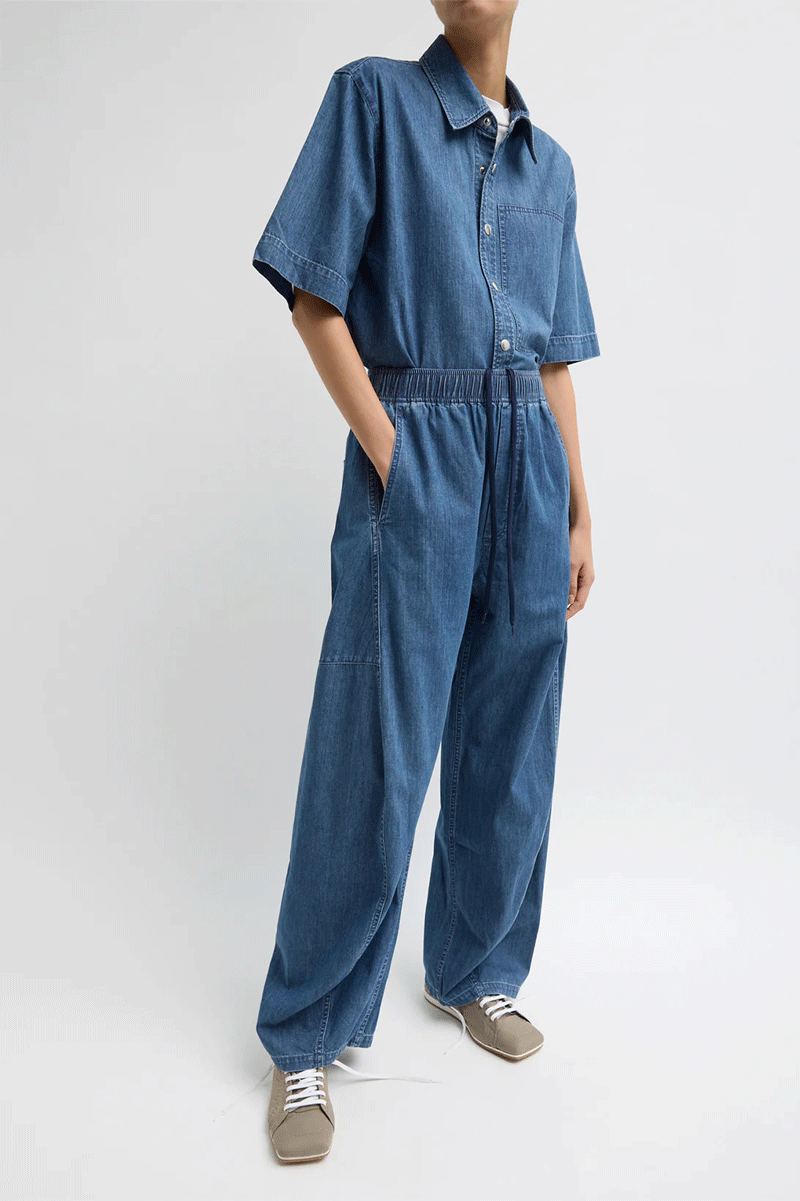 Summer Denim Classic Wash Winslow Pant - Classic Blue