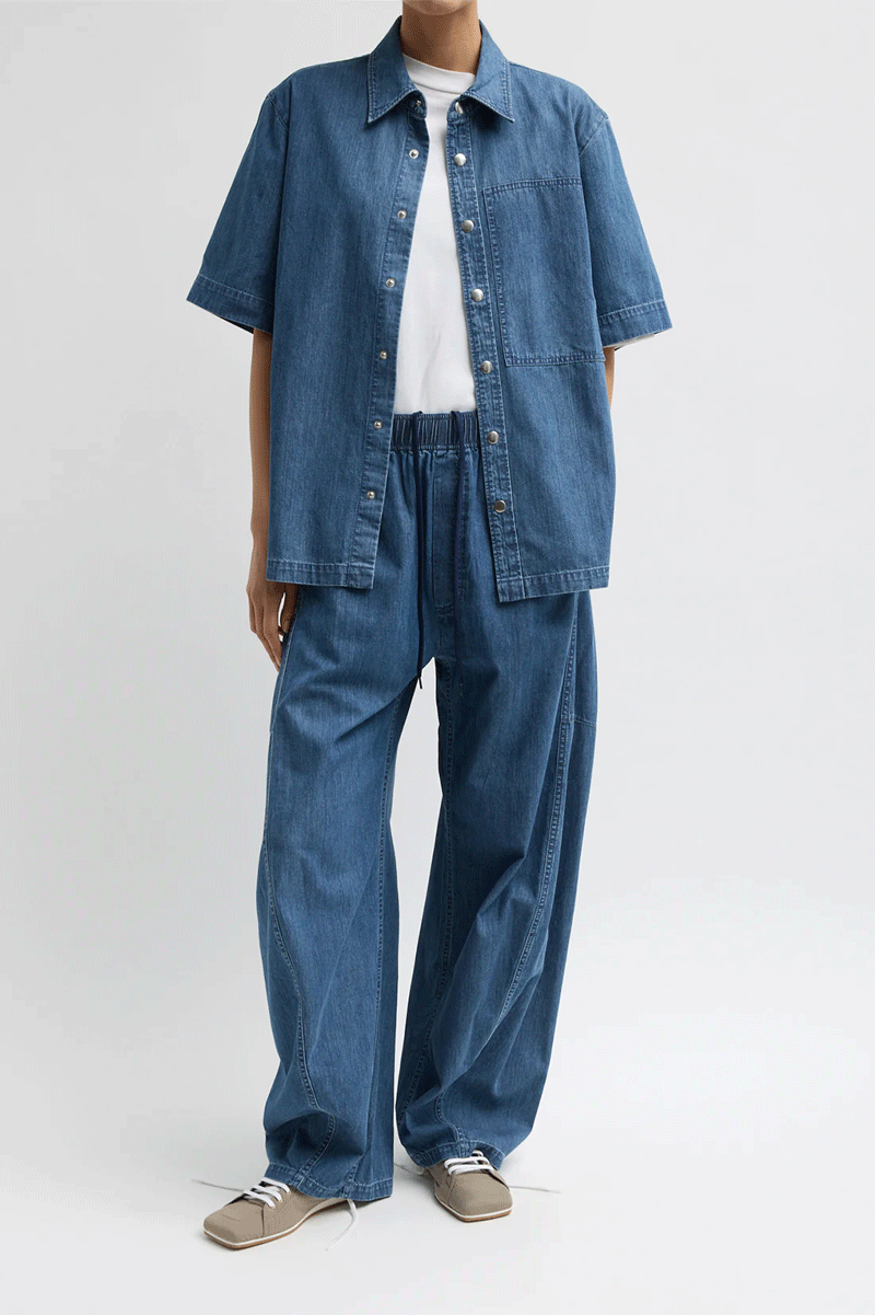 Summer Denim Classic Wash Winslow Pant - Classic Blue