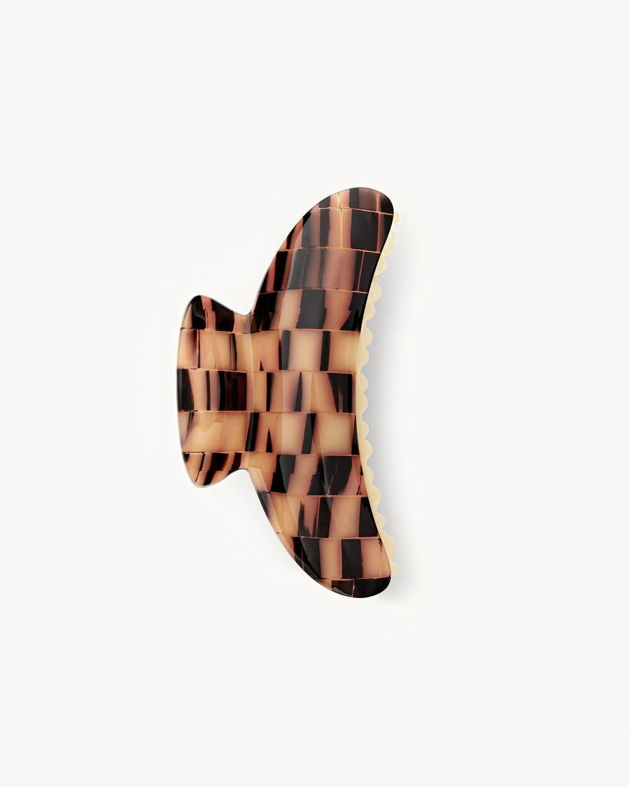 Grande Heirloom Claw - Blonde Checker