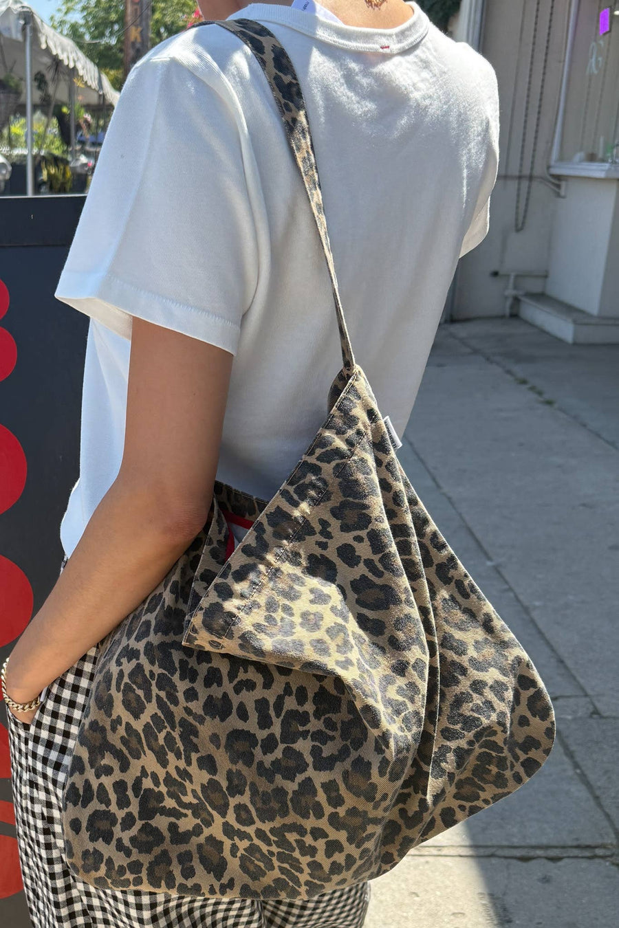 Happy Carry Bag - Red Gingham