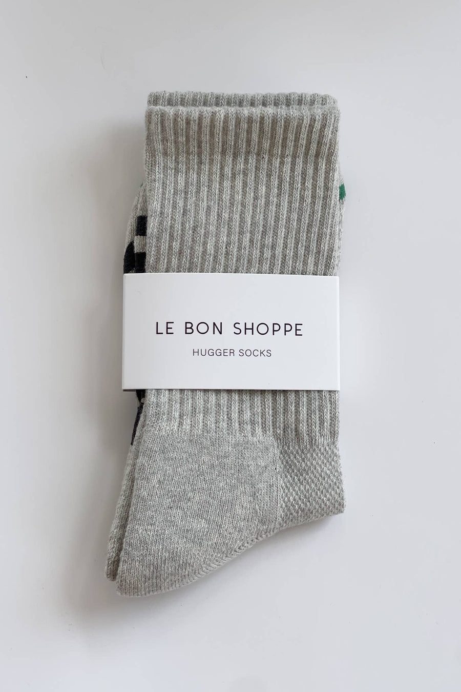 Hugger Socks - Kelly/Black