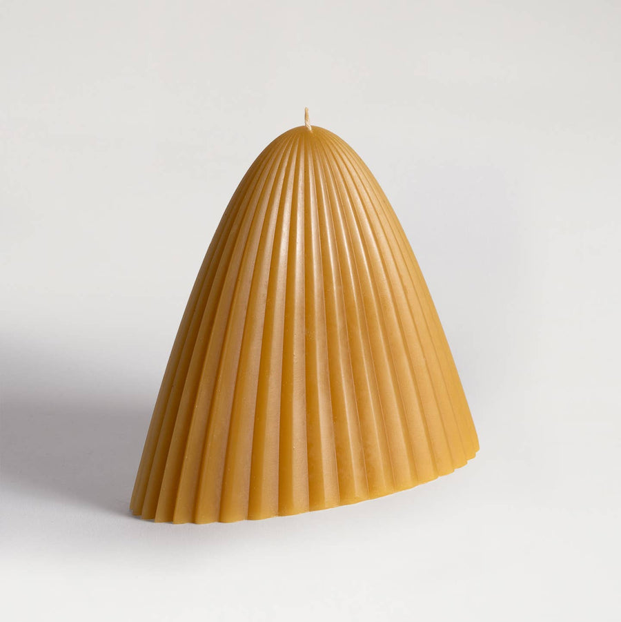 Tusk Beeswax Candle - Small in Natural