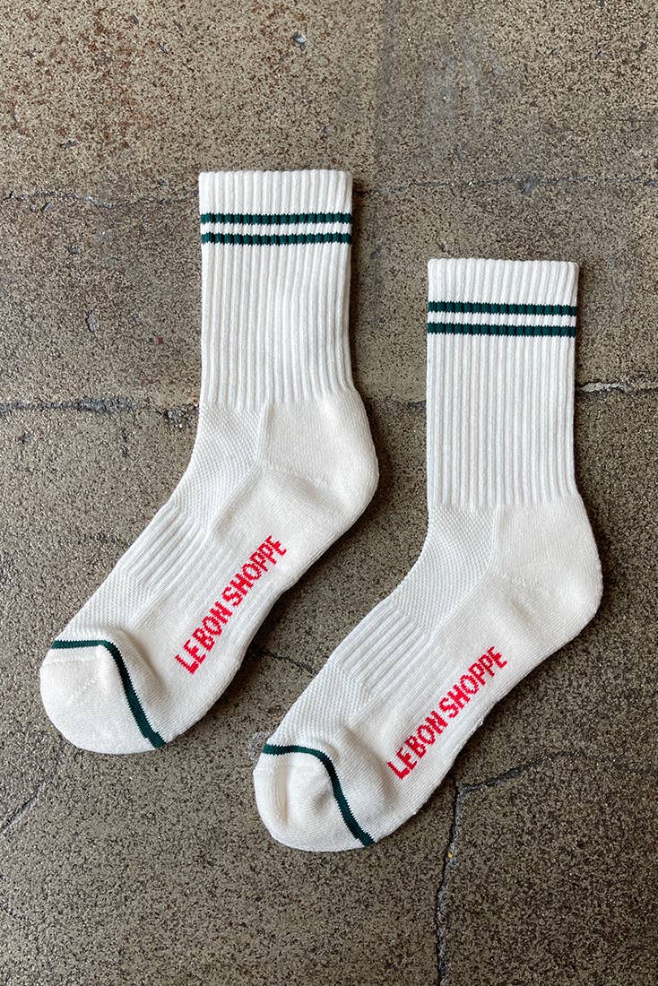 Boyfriend Socks - Wood