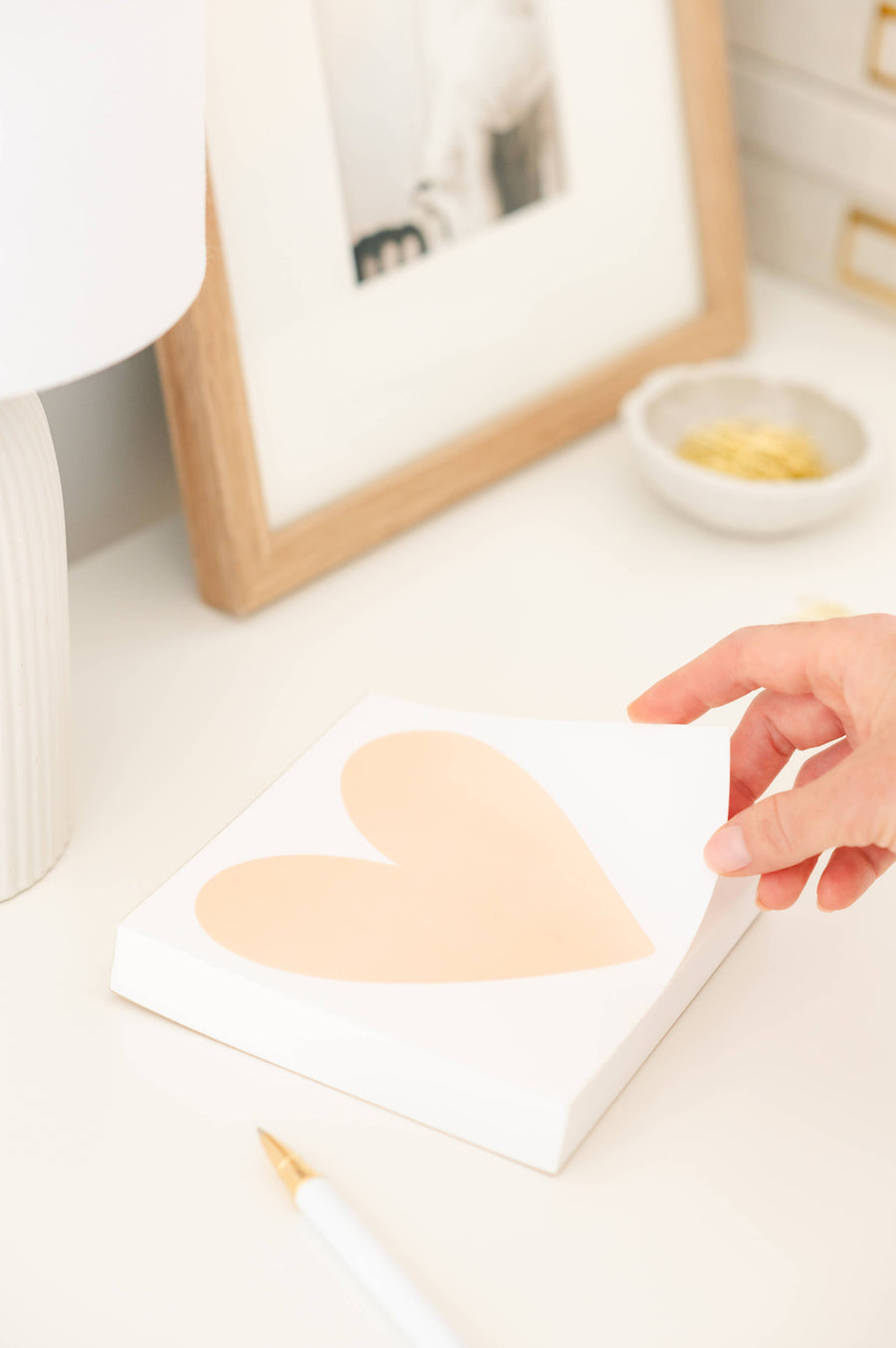 Sugar Paper - Heart Desk Notepad