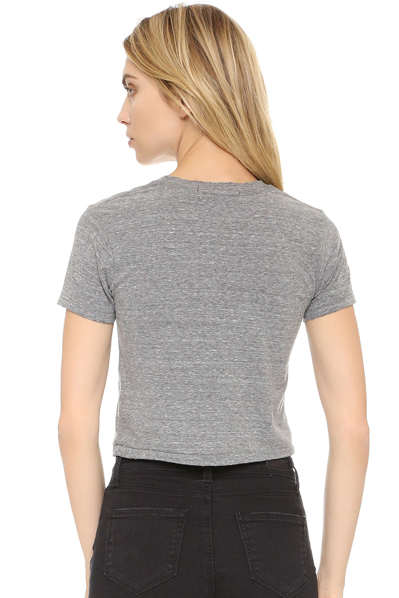 Babe Tee - Heather Grey