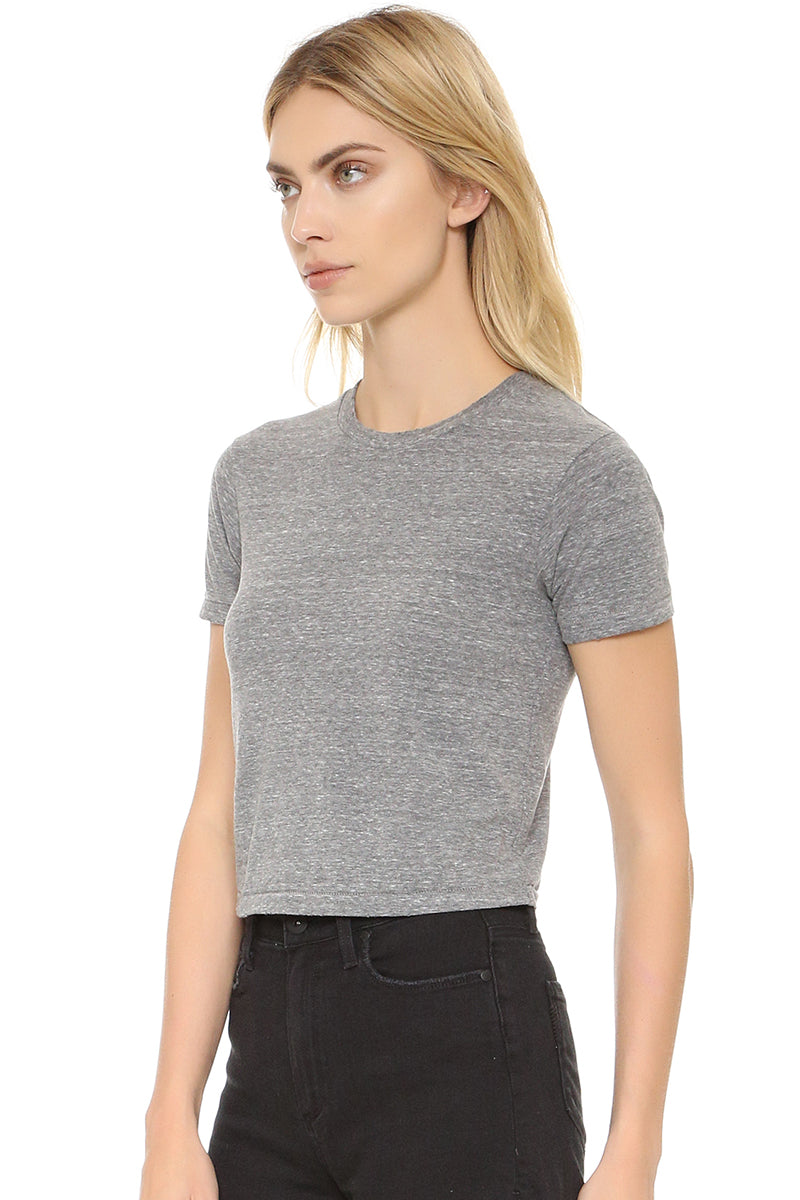 Babe Tee - Heather Grey