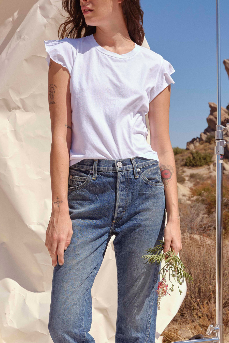 Flutter Tee - White - Pavilion