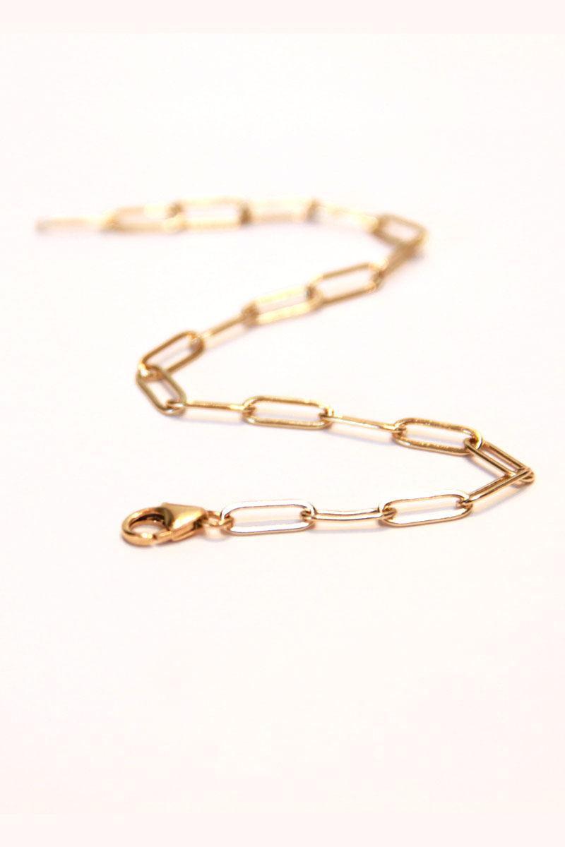 Medium Clip Chain Bracelet - GF - Pavilion