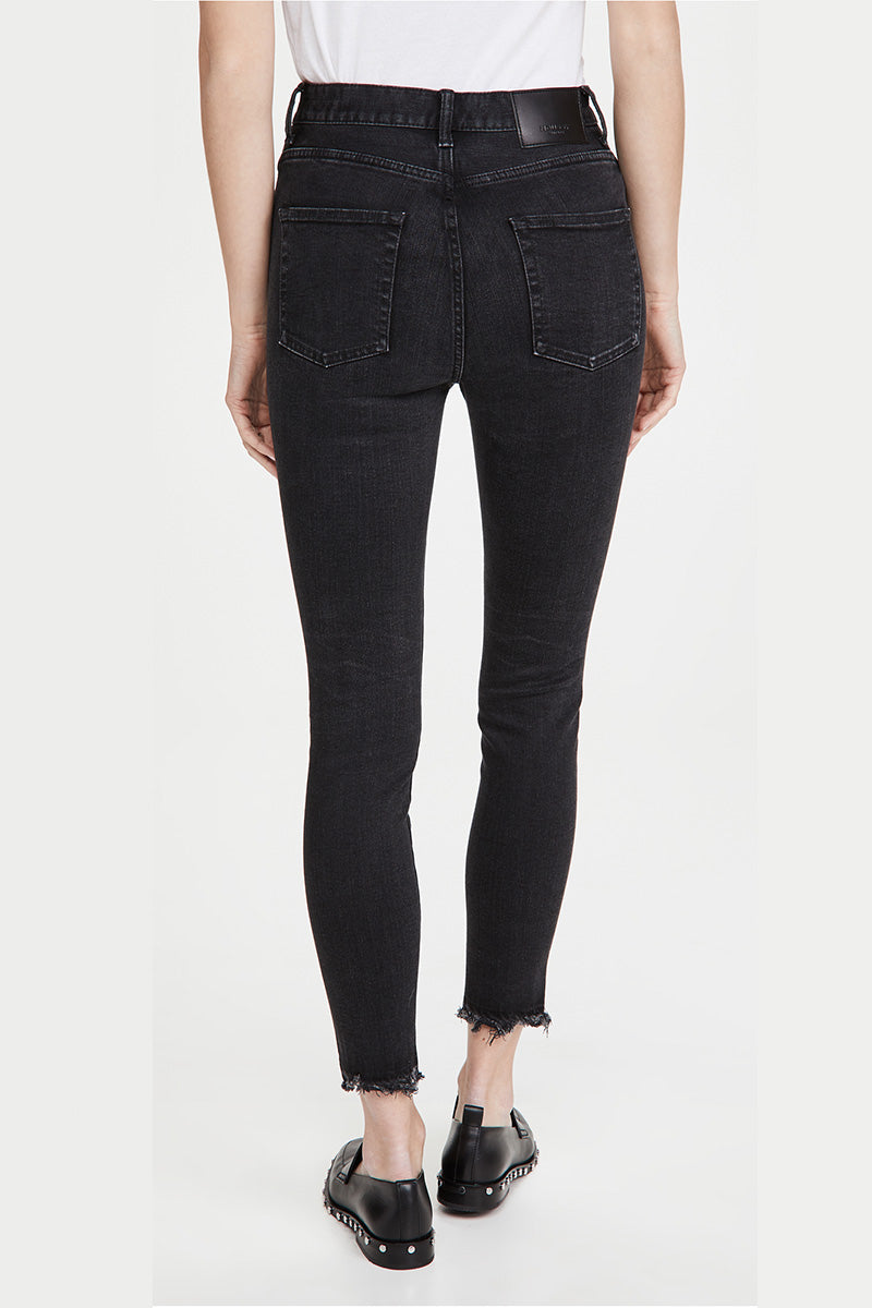 Dresden Rebirth High-Rise Skinny Jeans - Black