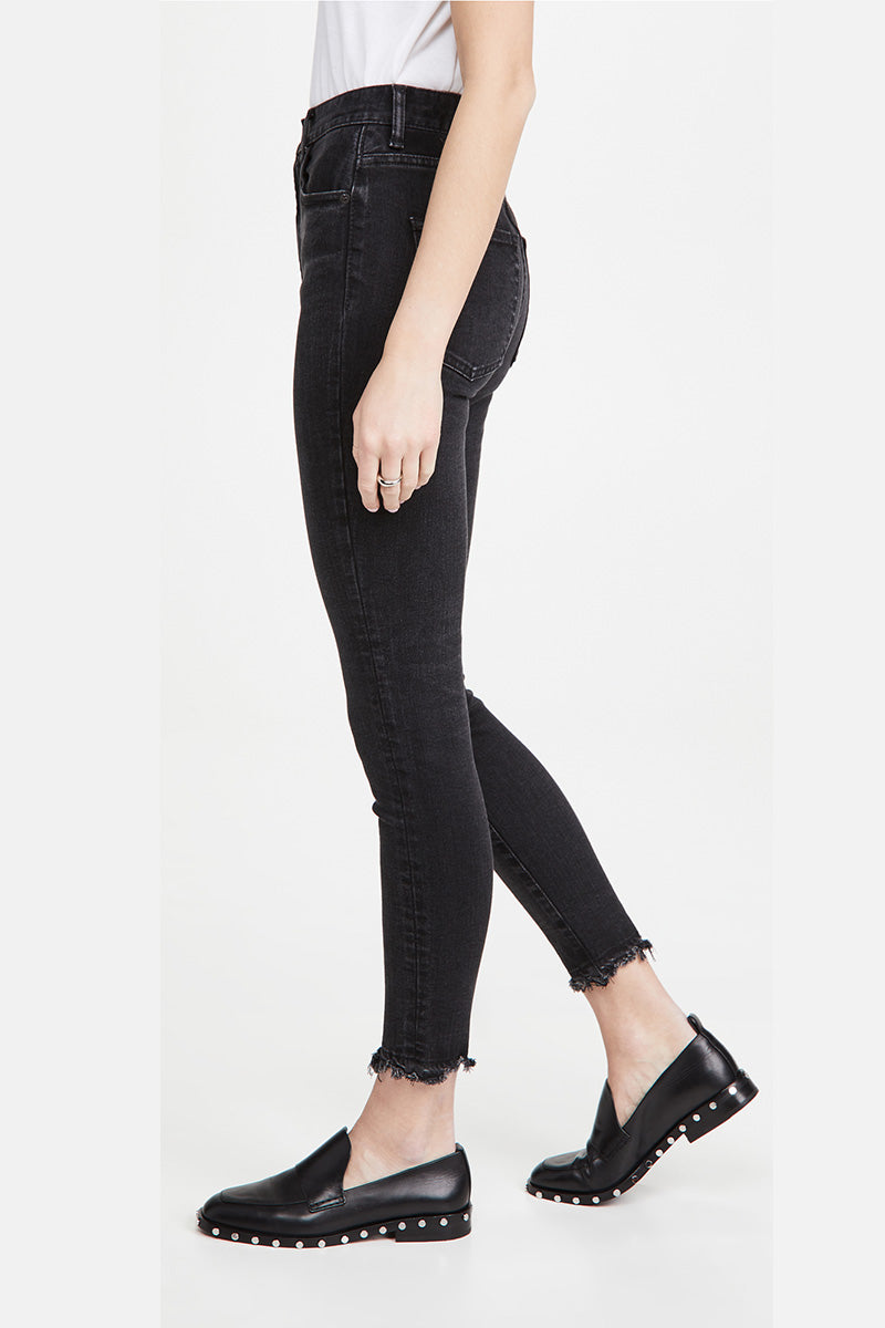 Dresden Rebirth High-Rise Skinny Jeans - Black