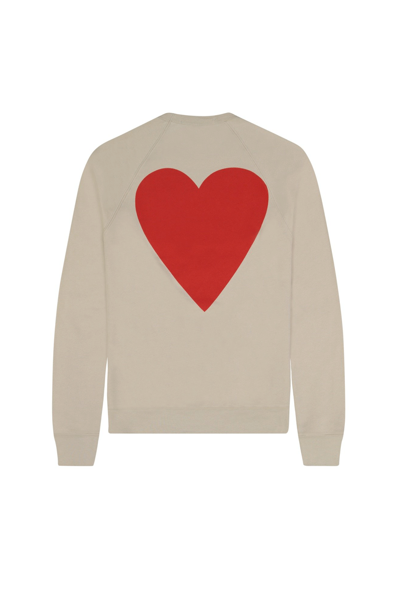 Love Crewneck Sweatshirt - Cream