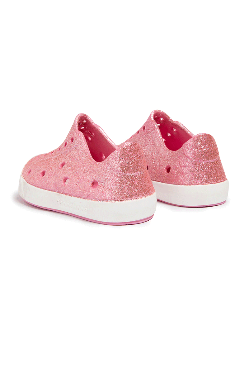 Kid Waterproof Sneaker - Pink Glitter