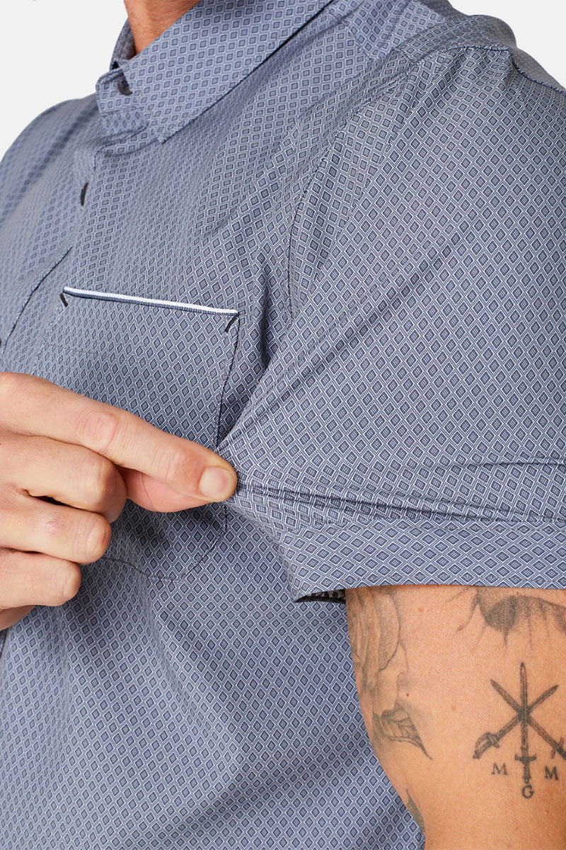 Diamondback 4-Way Stretch Shirt - Charcoal