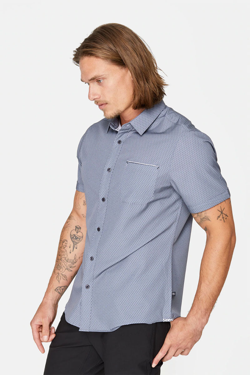 Diamondback 4-Way Stretch Shirt - Charcoal