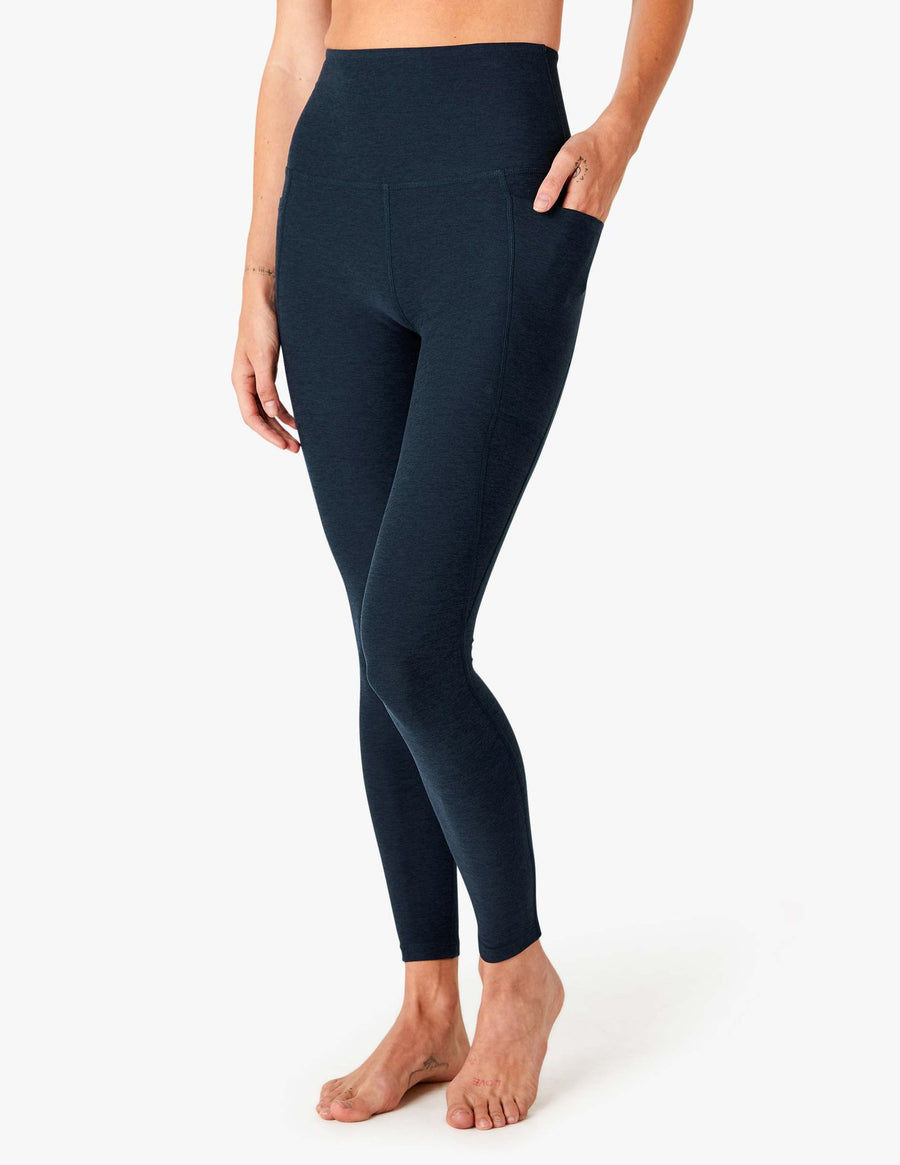Out of Pocket High Waisted Midi Legging - Nocturnal Navy – Pavilion
