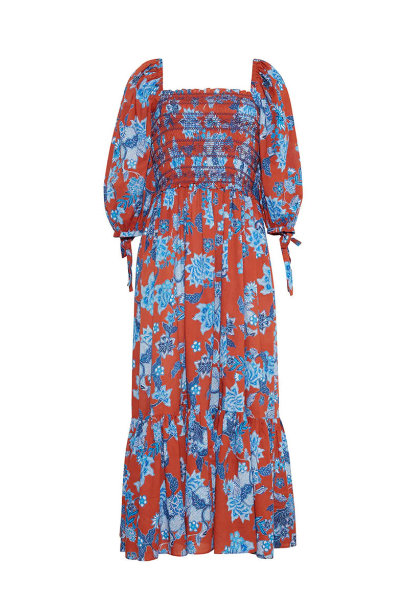 Jazzy Dress - Nippon Terracotta