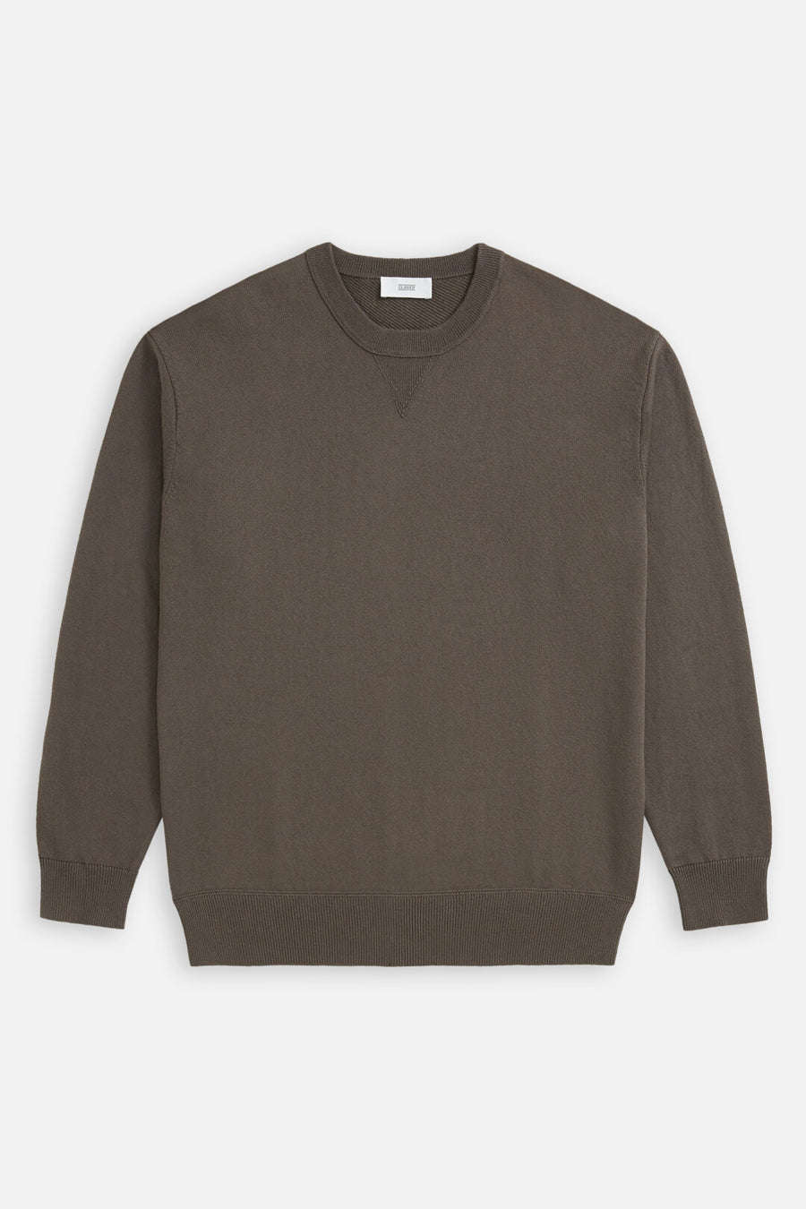 Crew Neck Jumper - Dark Nickel