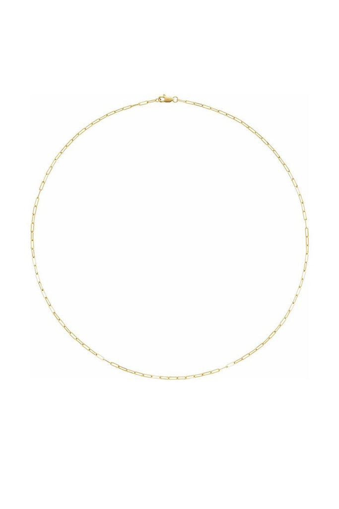 Elongated Link Chain Bracelet - 14k Yellow Gold – Pavilion