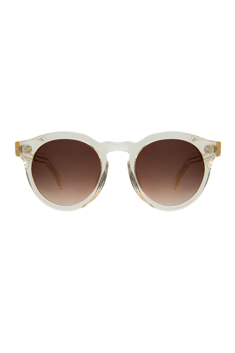 Leonard II E - Champagne w/ Brown Gradient Lenses