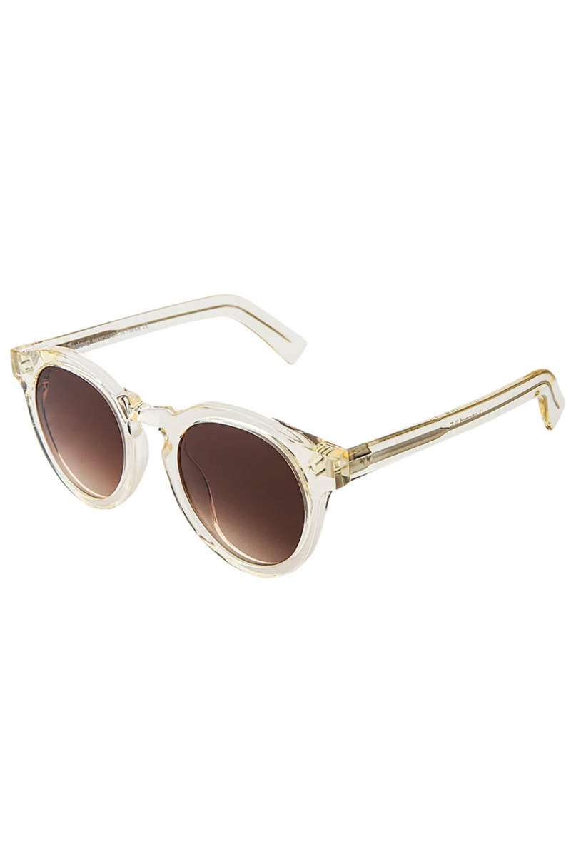 Leonard II E - Champagne w/ Brown Gradient Lenses