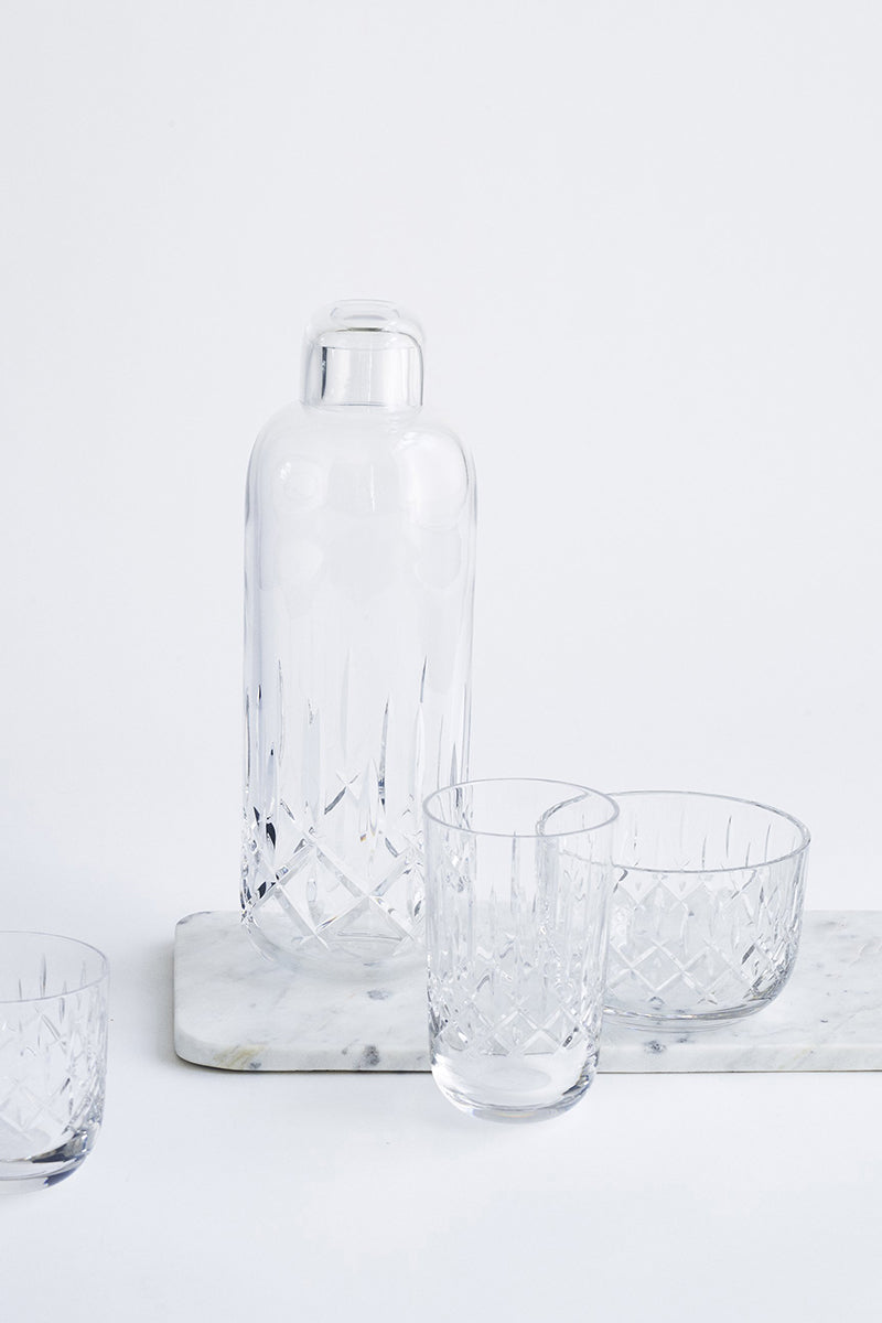 Crystal Water Bottle Small - Clear