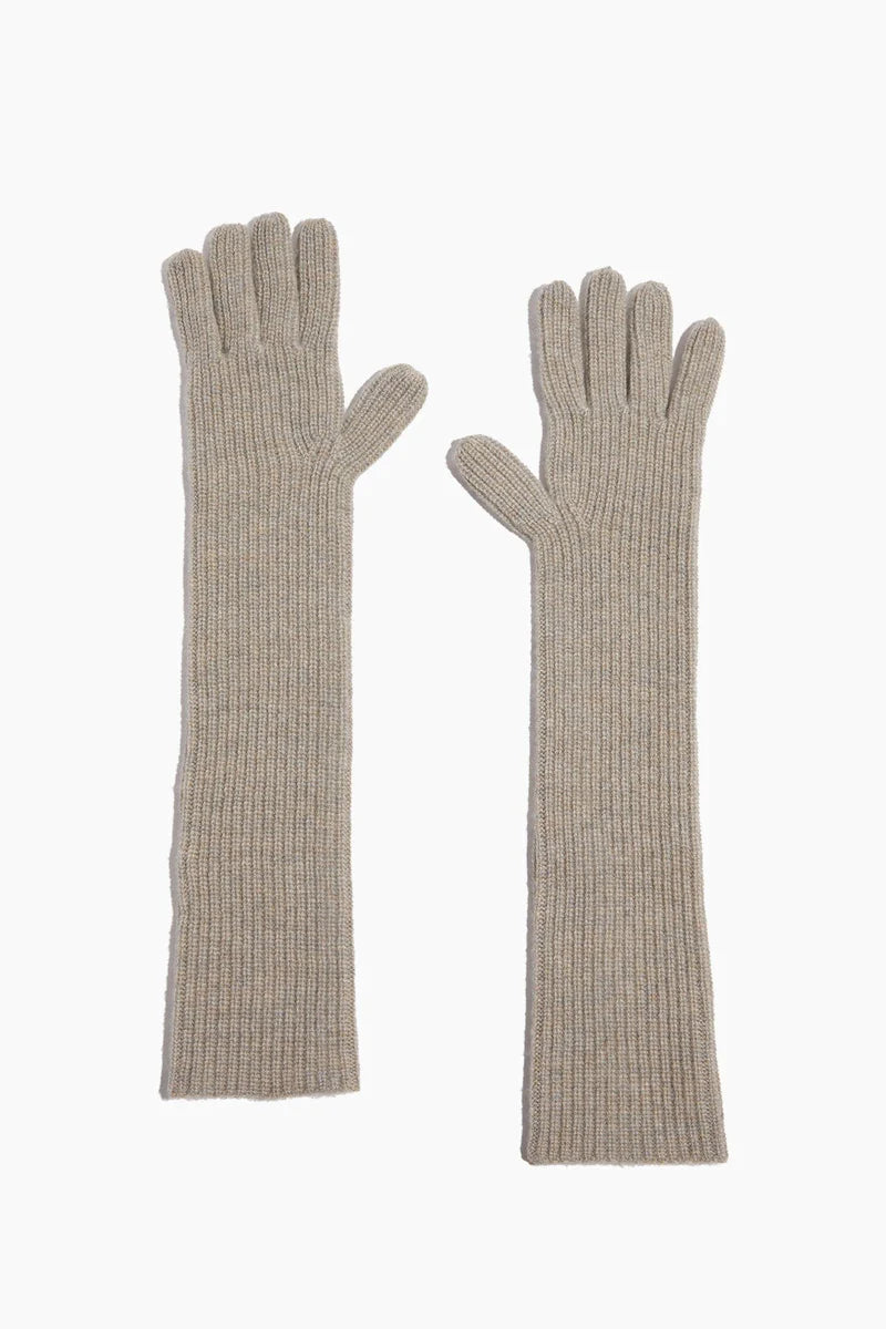 Milos Cashmere Gloves - Sand