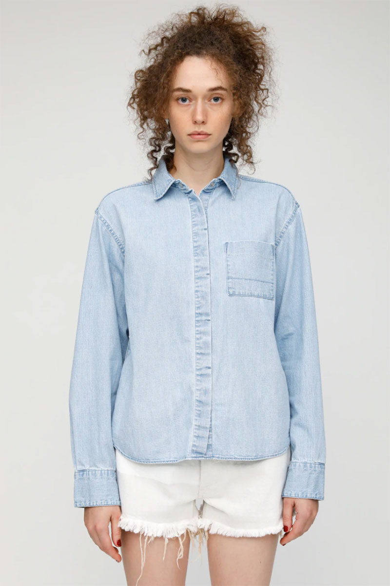 Clara Del Mar Shirt - Light Blue