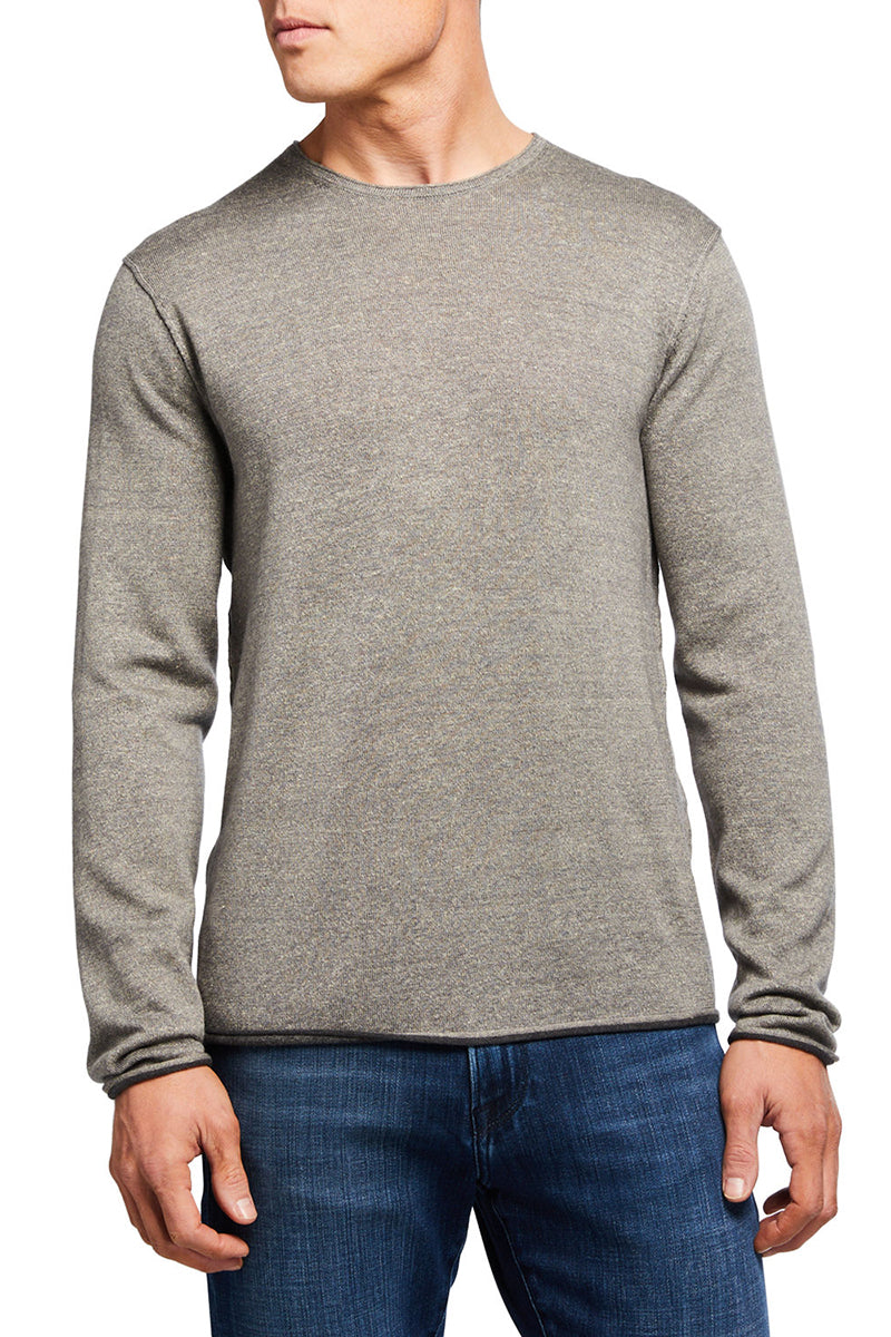 Trent Crew Sweater - Grey